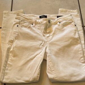 Buffalo David Bitton Women's White Skinny Jeans